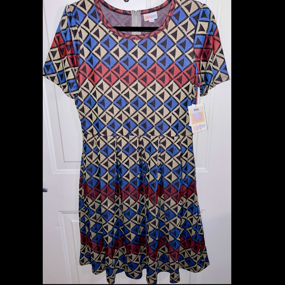 LuLaRoe Amelia Dress Size XL
